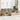 Set canapele de grădină, 7 piese, cu perne, bej, poliratan