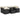 Set canapele de grădină cu perne, 7 piese, negru, poliratan