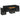 Set canapele de grădină cu perne, 7 piese, negru, poliratan