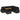 Set canapele de grădină cu perne, 7 piese, negru, poliratan