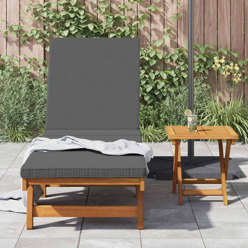 Șezlong Maro 199 x 63 x 85 cm Lemn Solid de Acacia