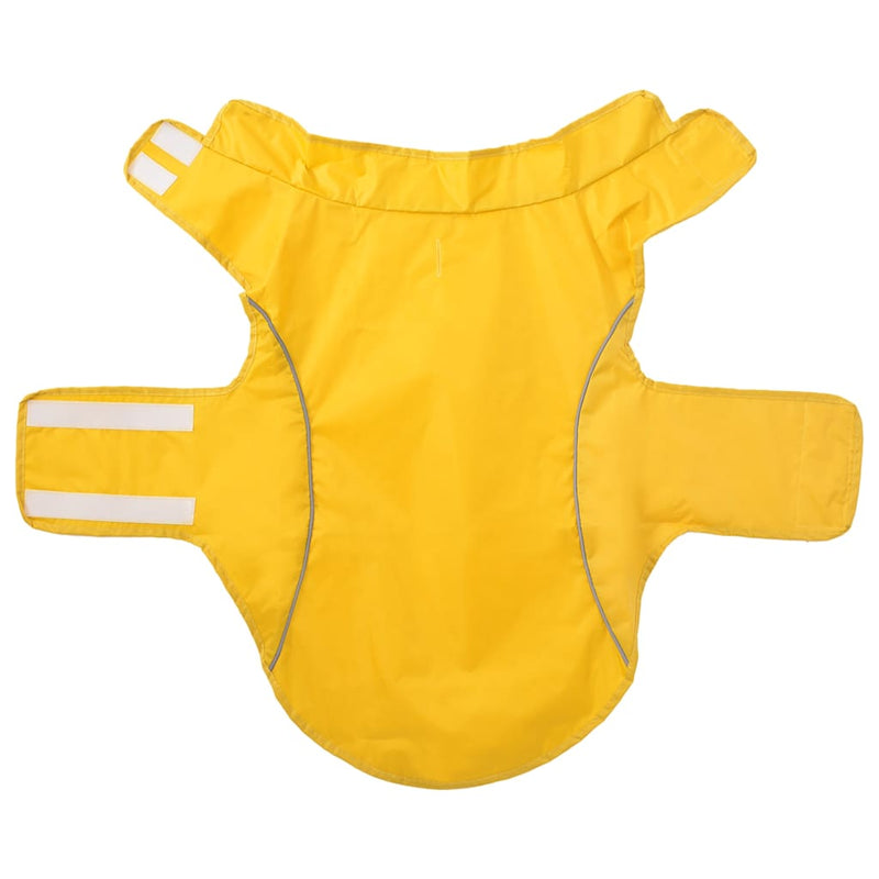Pelernă de ploaie pentru câini cu benzi reflectorizante 2XL