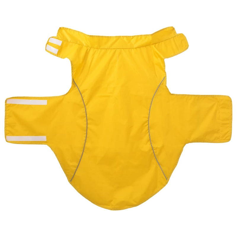 Pelernă de ploaie pentru câini cu benzi reflectorizante 4XL
