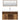 Set mobilier de baie, 3 piese, lemn vechi, lemn prelucrat