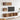 Set dulap TV 4 piese montat pe perete lemn vechi lemn prelucrat