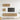 Set dulap TV 4 piese montat pe perete Stejar artizanal
