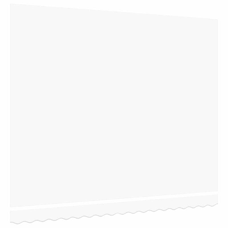 Prelată de schimb pentru copertină pentru 4x3 m Alb Poliester