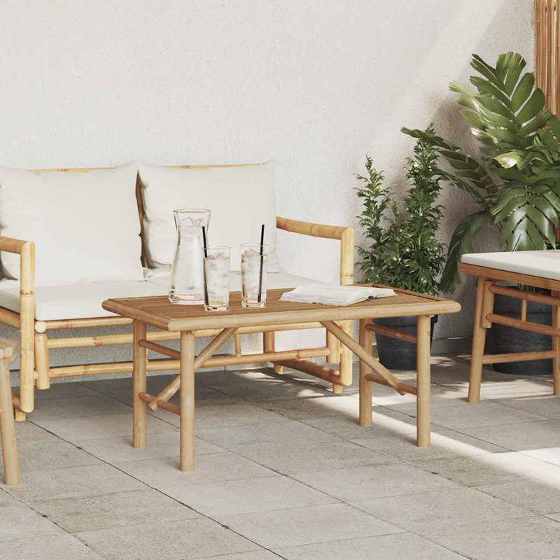Masă de cafea Maro 90 x 50 x 43 cm Bambus