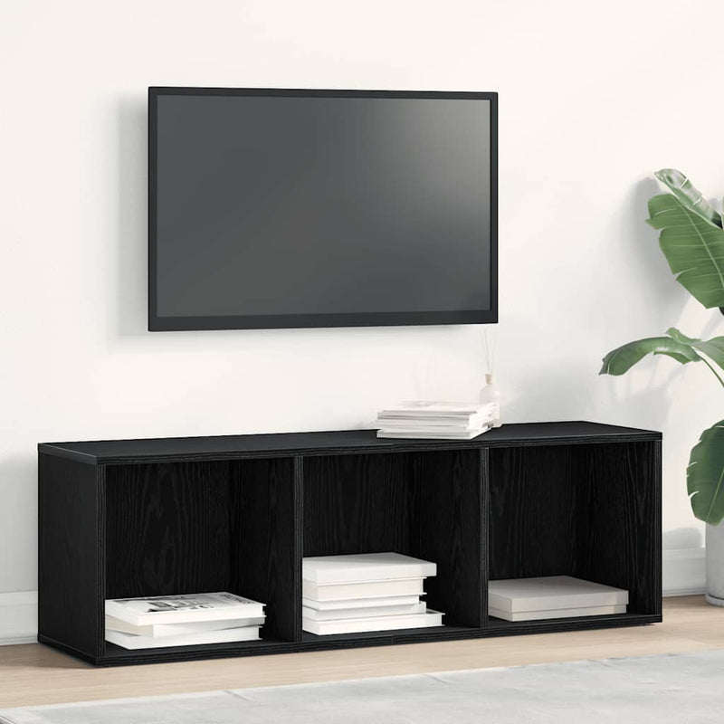 Bibliotecă stejar negru 36x30x114 cm lemn prelucrat