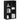 Bibliotecă stejar negru 50x25x80 cm lemn prelucrat
