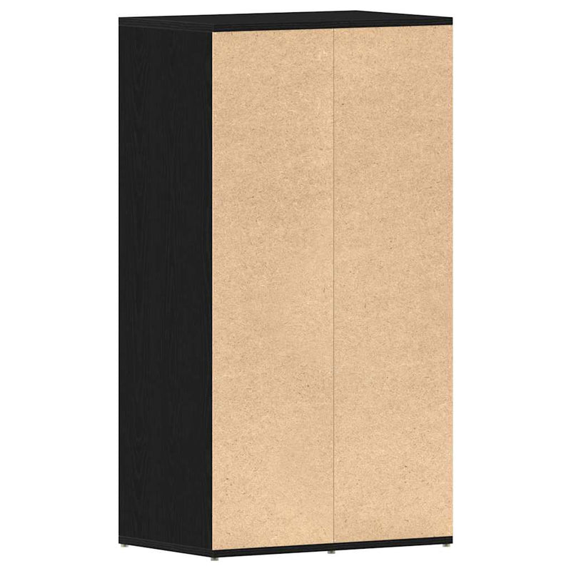 Suport pentru pantofi Stejar negru 54x34x100,5cm Lemn prelucrat