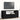 Dulap TV cu roți stejar negru 102x34,5x43 cm lemn prelucrat