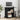Birou de calculator, stejar negru, 80x50x75 cm, lemn prelucrat