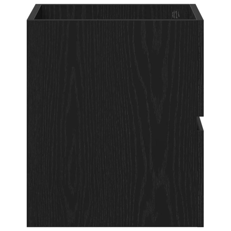 Dulap chiuvetă baie, stejar negru, 41x38,5x45 cm, lemn prelucrat