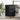 Dulap de noapte Stejar Negru 40 x 35 x 69 cm Lemn prelucrat