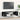 Cabinet TV 100 x 30 x 26,5 cm Stejar Negru Lemn prelucrat