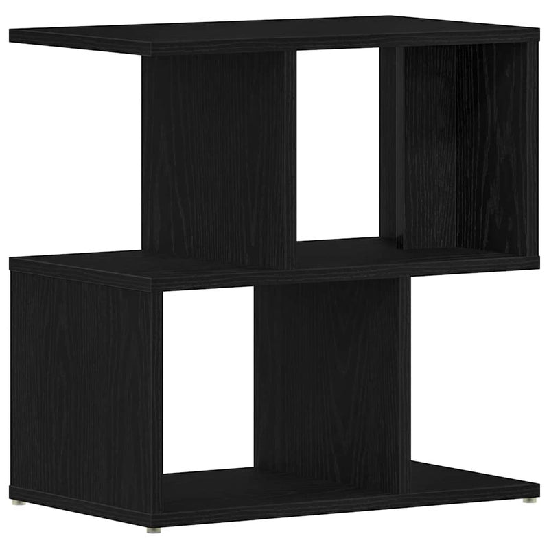 Dulap de noapte Stejar Negru 50 x 30 x 51,5 cm Lemn prelucrat