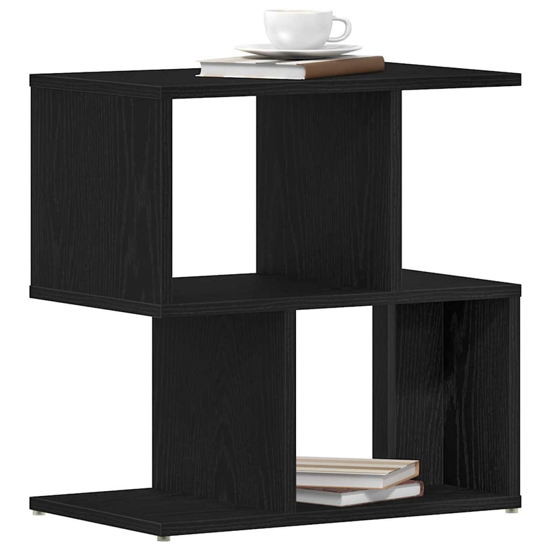 Dulap de noapte Stejar Negru 50 x 30 x 51,5 cm Lemn prelucrat