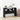 Bufet Stejar Negru 105 x 30 x 70 cm Lemn prelucrat