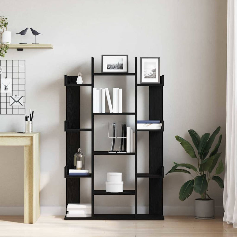 Bibliotecă 13 niveluri 86 x 25,5 x 140 cm Lemn prelucrat