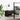 Dulap de noapte Stejar Negru 46 x 30 x 30 cm Lemn prelucrat