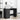 Birou Stejar Negru Lemn prelucrat 100 x 50 x 75 cm
