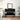 Scaun de toaletă Stejar negru 70 x 35 x 45 cm Lemn prelucrat