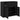 Bufet Stejar Negru 80 x 33 x 70 cm Lemn prelucrat