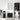 Dulap de Baie Stejar Negru 65 x 33 x 60 cm Lemn prelucrat