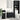 Dulap de Baie Stejar Negru 65 x 33 x 60 cm Lemn prelucrat