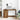 Birou Lemn Vechi 50 x 115 x 75 cm Lemn prelucrat