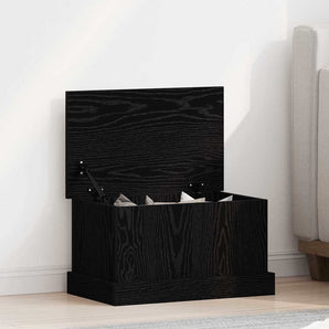 Cutie de depozitare Stejar negru 50 x 30 x 28 cm Lemn prelucrat