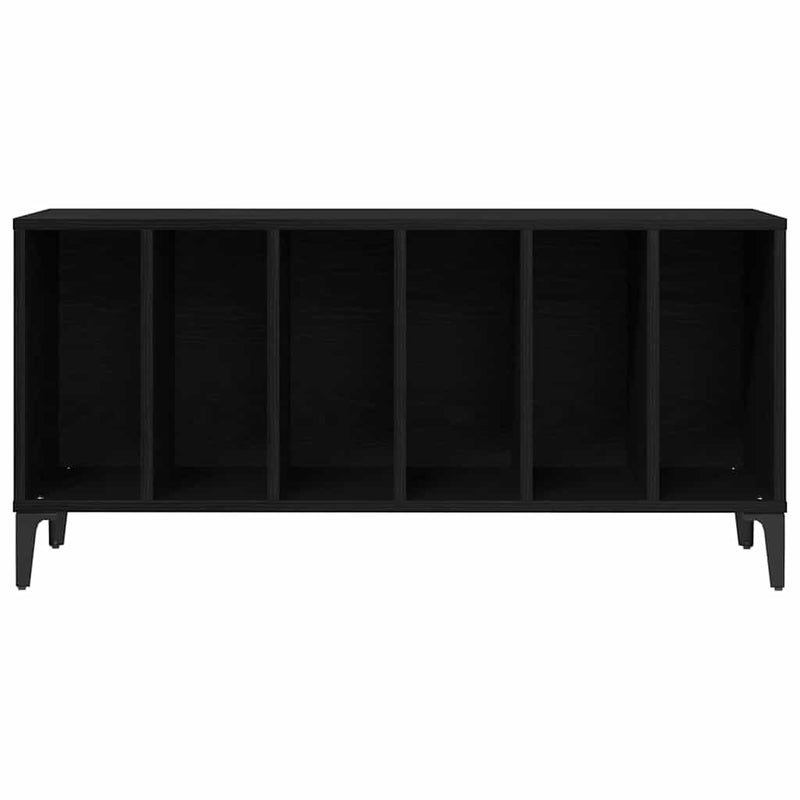 Dulap pentru discuri de vinil Stejar Negru 100 x 38 x 48 cm