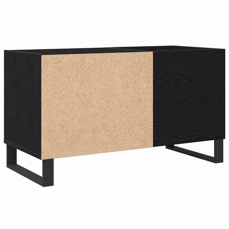 Dulap pentru discuri de vinil Stejar Negru 85 x 38 x 48 cm