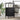 Dulap de noapte Stejar Negru 41 x 31 x 80 cm Lemn prelucrat
