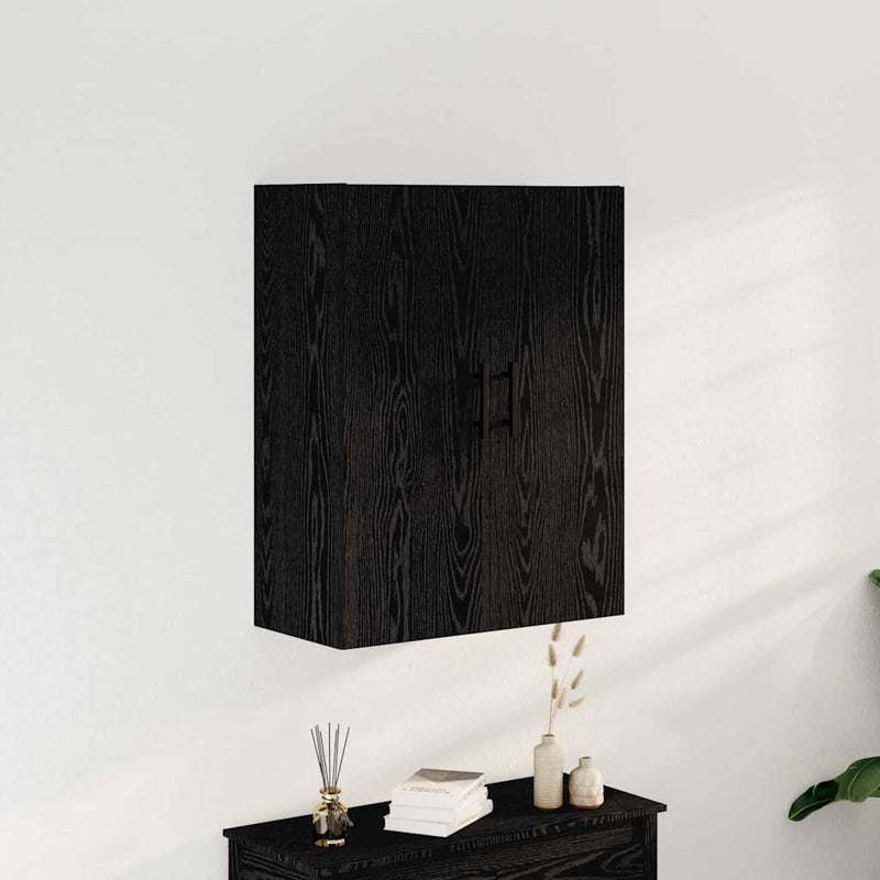 Cabinet suspendat Stejar Negru 69,5 x 34 x 90 cm Lemn prelucrat