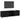 Set comodă TV 150 x 30 x 50 cm Stejar Negru Lemn prelucrat
