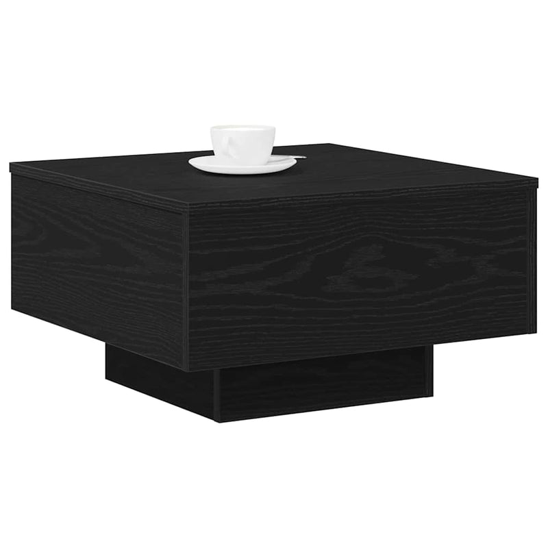 Masă de cafea Stejar Negru 55 x 55 x 31 cm