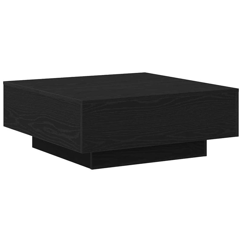 Masă de cafea Stejar Negru 80 x 80 x 31 cm