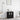 Bufet LED Negru 60,5 x 37 x 67 cm Lemn prelucrat