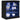 Bufet LED Stejar Negru 60,5 x 37 x 67 cm Lemn prelucrat