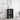 Bufet LED Stejar Negru 60,5 x 37 x 100 cm Lemn prelucrat