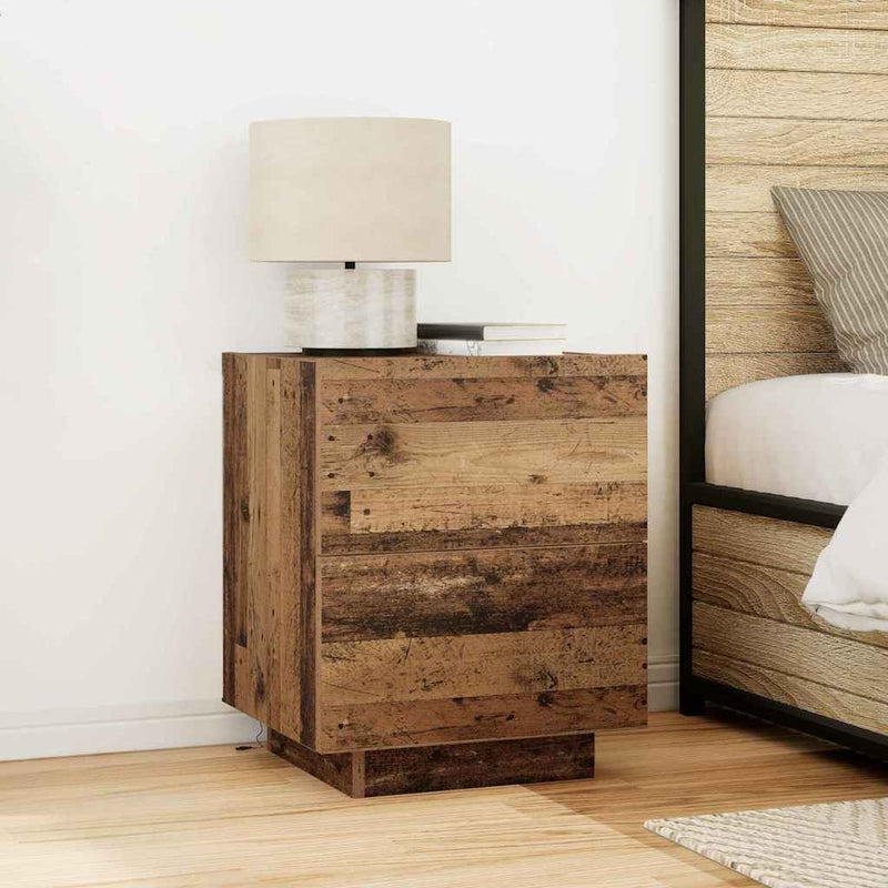 Dulap de noapte Lemn vechi 45 x 40 x 55 cm Lemn prelucrat