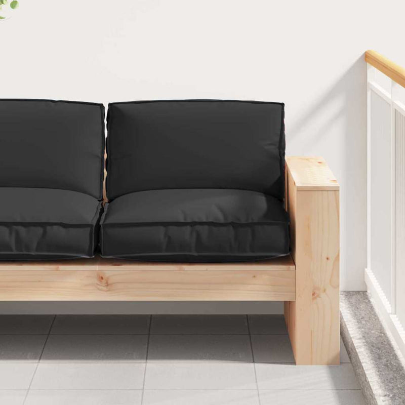 Pernă Material Oxford Negru 80 x 80 x 12 cm