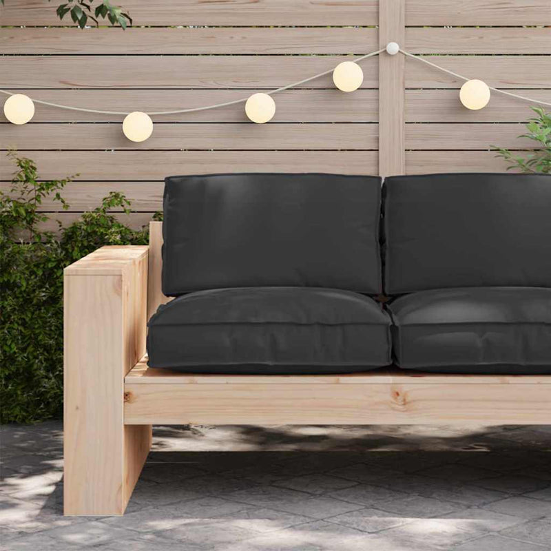 Pernă Material Oxford Negru 80 x 80 x 12 cm