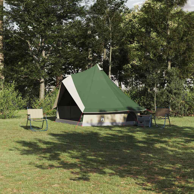 Cort Tipi 8 persoană Verde tafta