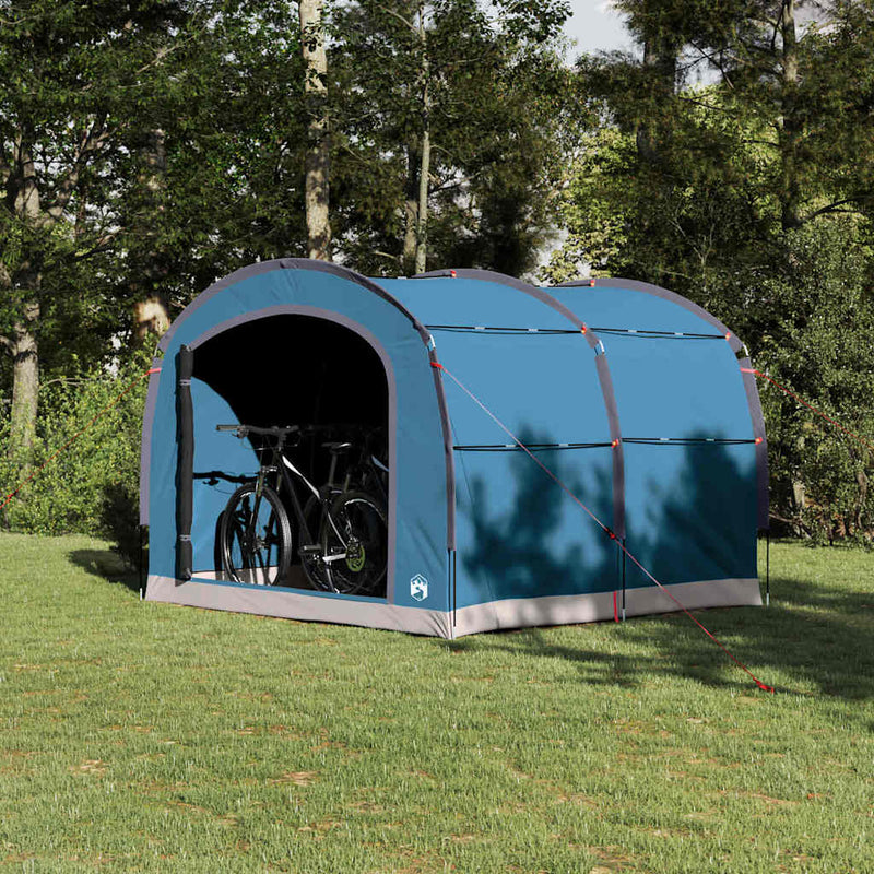 Cort 268 x 240 x 191 cm Rezistent la apă albastru Poliester
