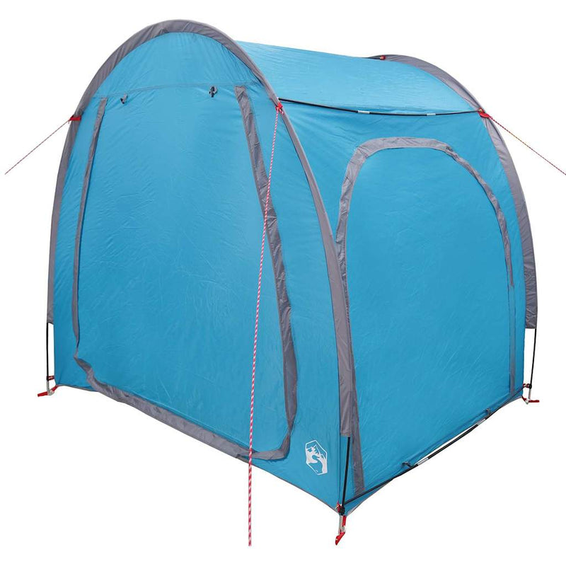 Cort pentru depozitare biciclete 210 x 156 x 180 cm albastru