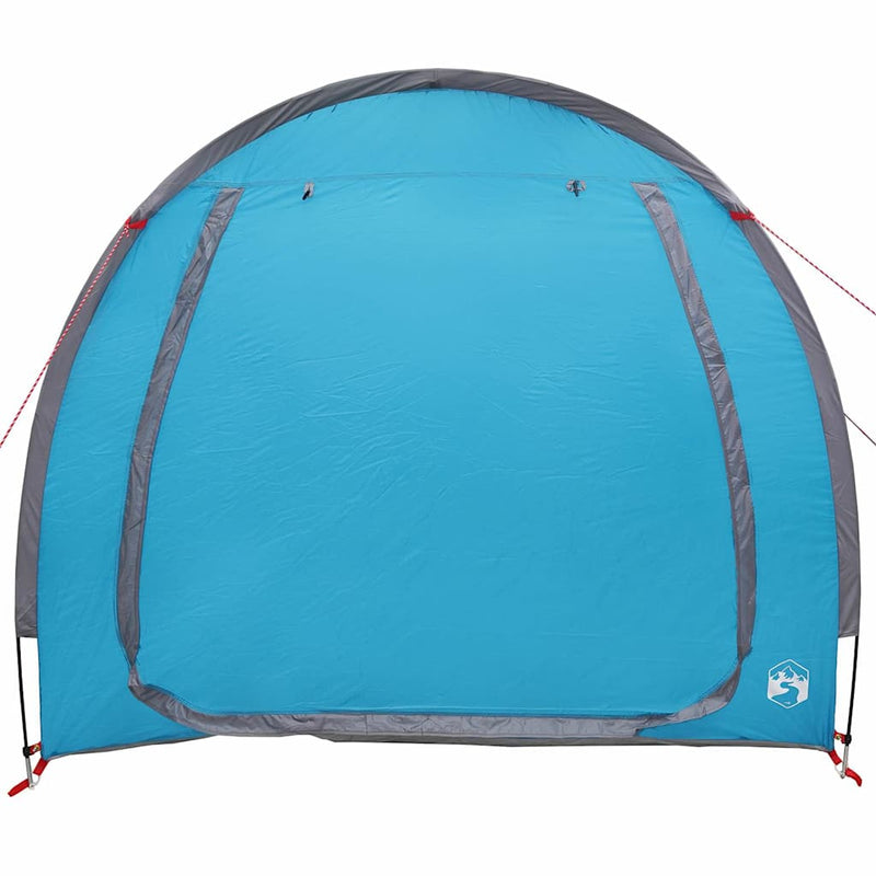 Cort pentru depozitare biciclete 210 x 156 x 180 cm albastru