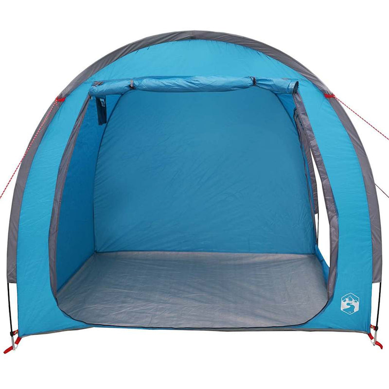 Cort pentru depozitare biciclete 210 x 156 x 180 cm albastru